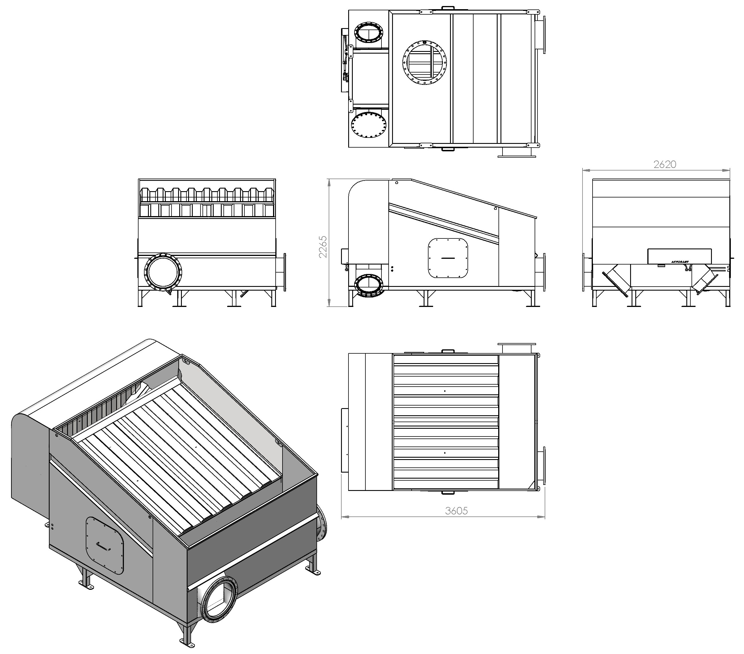 Сепаратор (водоотделитель) для рыбонасосов
