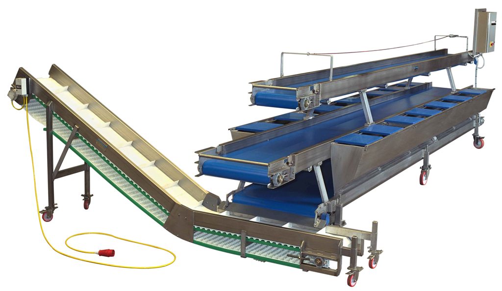 Конвейер подъемный