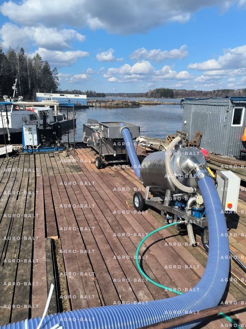 Вакуумные системы для перекачки рыбы