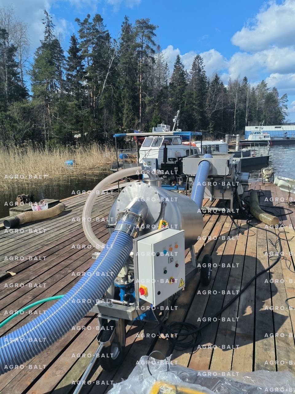 Вакуумные системы для перекачки рыбы